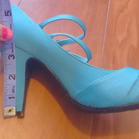 "Rocket Dog" Blue/Turquoise Sassy & Sweet Heels - Picture 8 of 11
